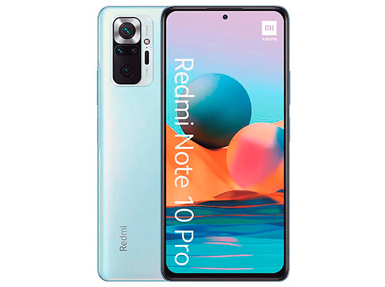 XIAOMI Redmi Note 10 Pro — Smartphone, Azul, 128 GB, 8 GB RAM, 120 Hz