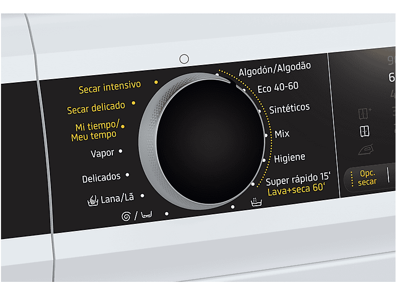 BALAY 3TW9104B — Lavadora secadora, 10 kg + 6 kg, Blanco, vista 3