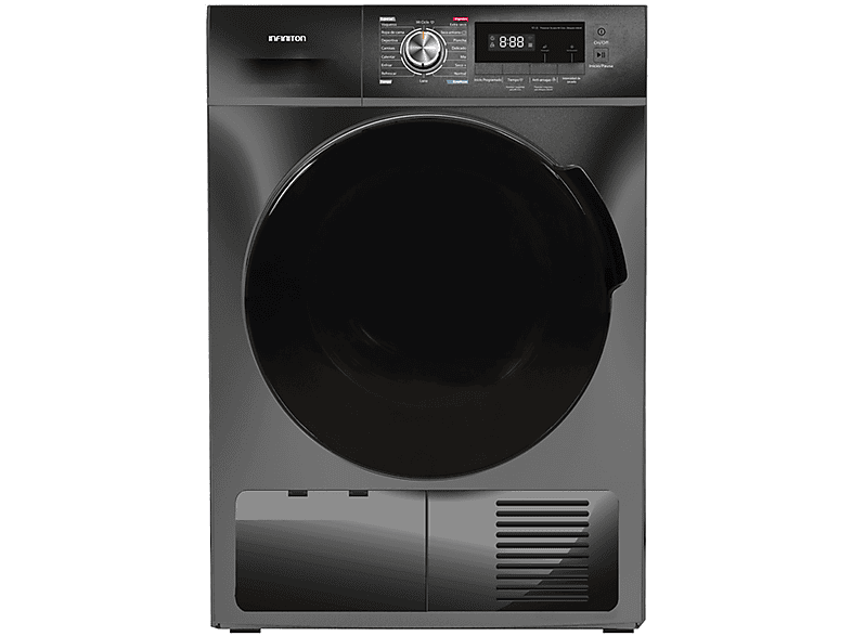 INFINITON SD-DG85C — Secadora, 8 kg, 16 programas, Inox