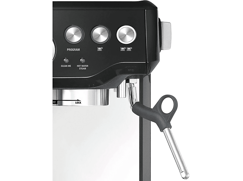 SAGE SES875BKS2EEU1A — Cafetera express, 1850 W, Negro, 15 bar, 0,48 ml, vista 9
