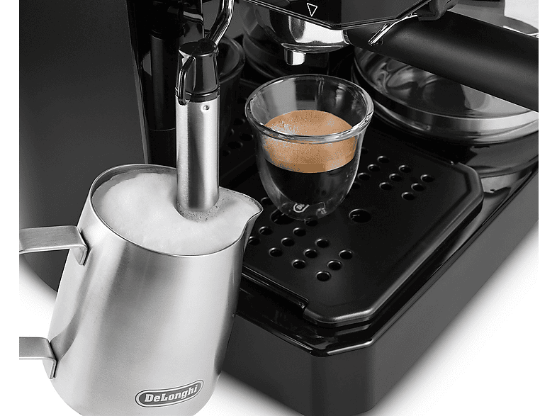 DELONGHI BCO 411.B — Cafetera express, 1750 W, Negro, 15 bar, 10 tazas, vista 3