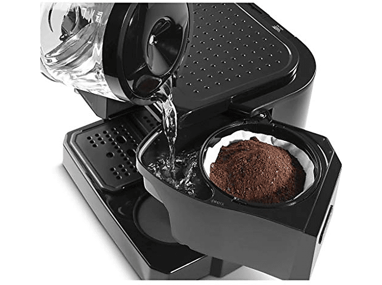 DELONGHI BCO 411.B — Cafetera express, 1750 W, Negro, 15 bar, 10 tazas, vista 4