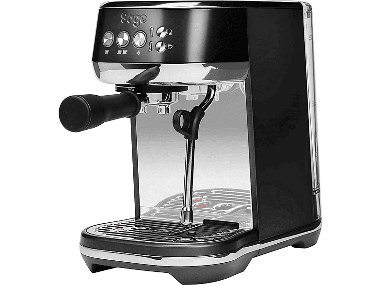 SAGE SES500BST4EEU1 BAMBINO PLUS ACERO INOX NEGRA — Cafetera express, 1600 W, Negro, 15 bar, 2 tazas, vista 2