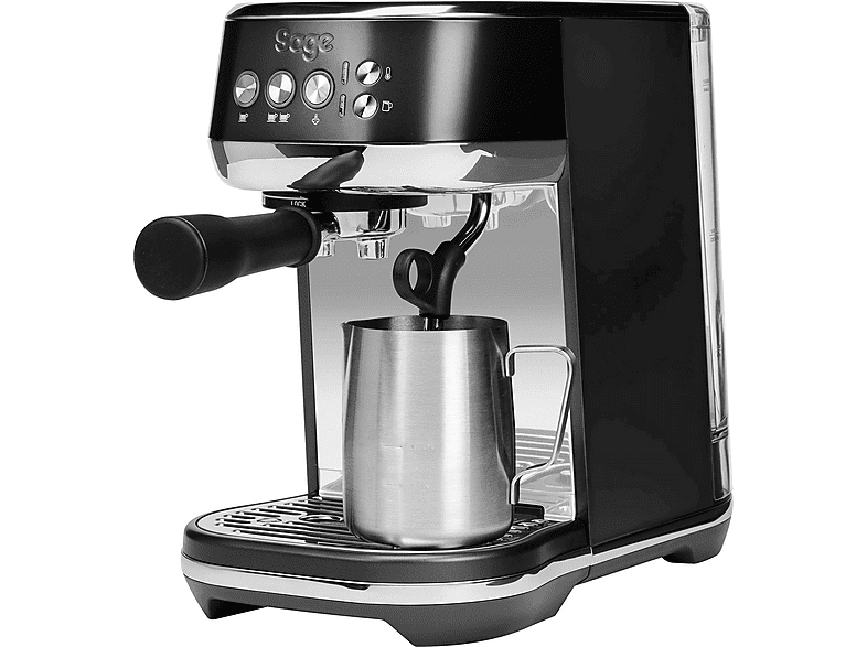 SAGE SES500BST4EEU1 BAMBINO PLUS ACERO INOX NEGRA — Cafetera express, 1600 W, Negro, 15 bar, 2 tazas, vista 3