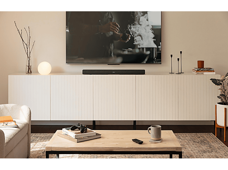DENON DHTS 217 — Barra de sonido, Bluetooth, Negro, Subwoofer Integrado, vista 8