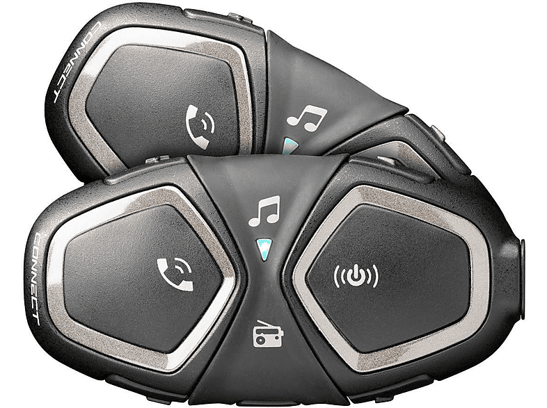 CELLULARLINE — Auriculares inalámbricos, Circumaurales, Bluetooth, Negro, INTERPHOCONNECTTP CELLULARLINE