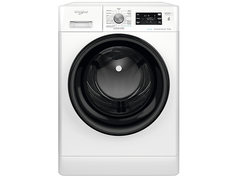 WHIRLPOOL FFB 10469 BV SPT — Lavadora carga frontal, 10 kg, 14 programas, Blanco, 1400 rpm