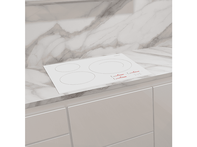 CATA INSB 6030 WH — Encimera inducción, 59 cm, Blanco, 3 zonas, vista 4