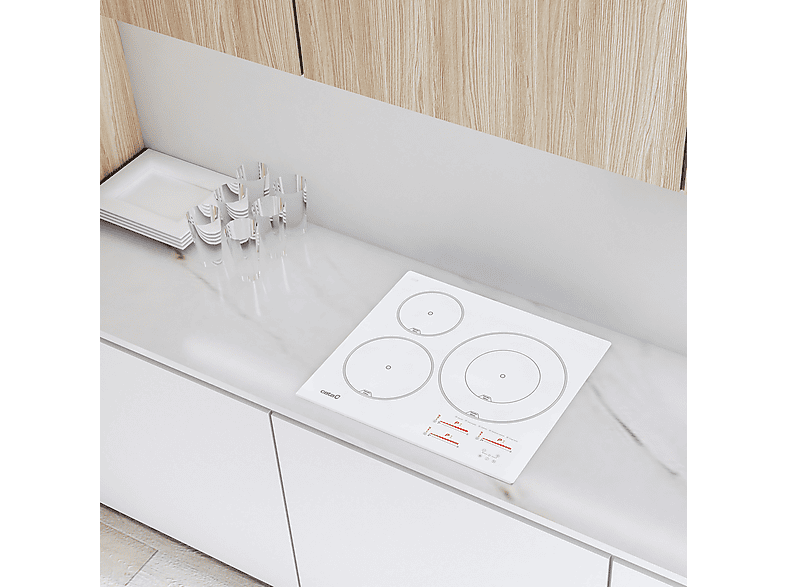 CATA INSB 6030 WH — Encimera inducción, 59 cm, Blanco, 3 zonas, vista 11